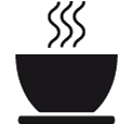 Ziehe den Fleck auf das T-Shirt Kaffeeflecken