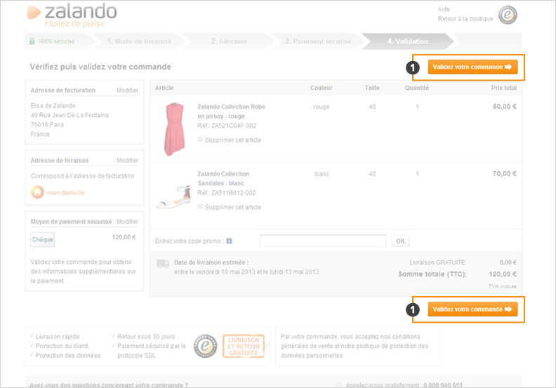 Comment remplir bon retour zalando ? La réponse est sur Admicile.fr
